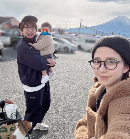 りんたろー 子供 妻 本郷杏奈 出典：Instagram