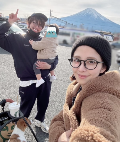 りんたろー 子供 妻 本郷杏奈 出典：Instagram