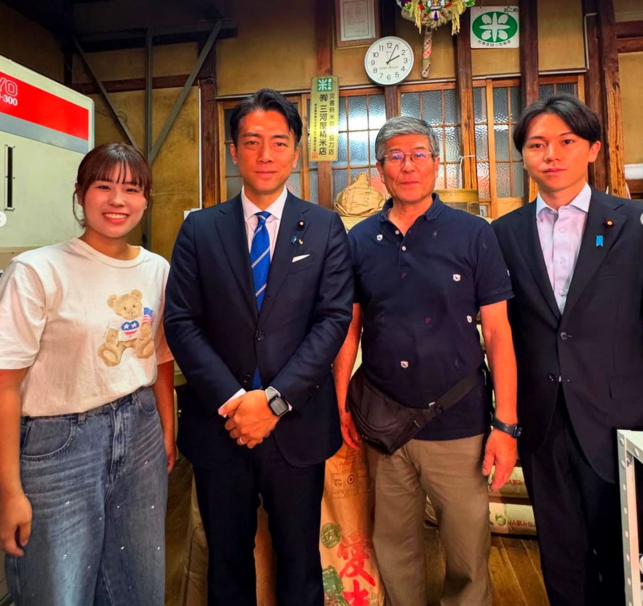 小泉進次郎 米 インスタグラム
