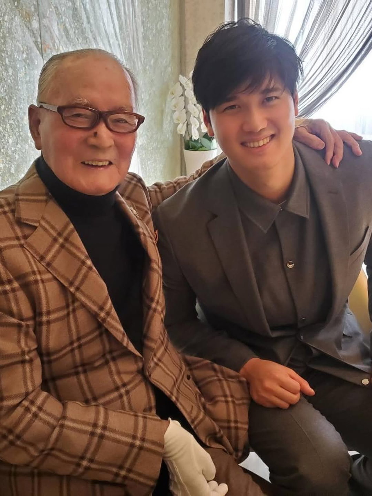 長嶋茂雄 大谷翔平 インスタグラム