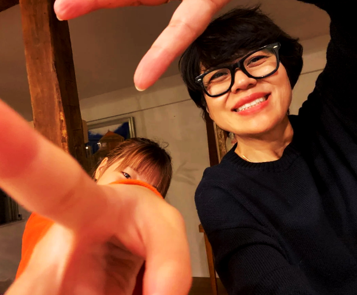 青木さやか 子供 娘 X